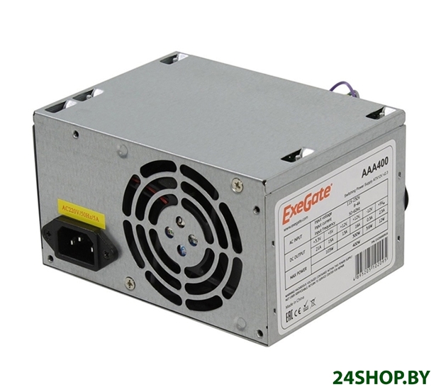Блок питания ExeGate AAA400 ES259590RUS-PC Блок питания ExeGate AAA400 ES259590RUS-PC