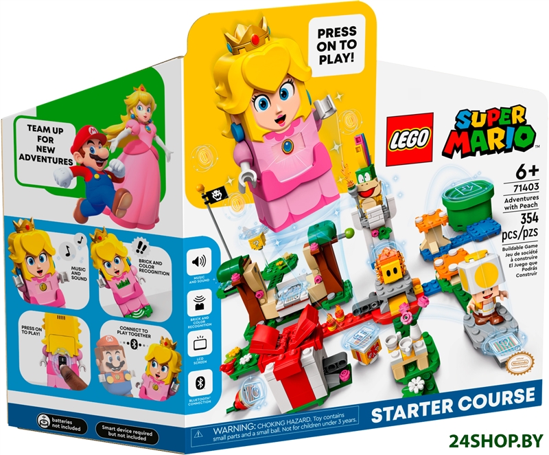 Конструктор LEGO Super Mario 71403 Приключения вместе с Пич Конструктор LEGO Super Mario 71403 Приключения вместе с Пич