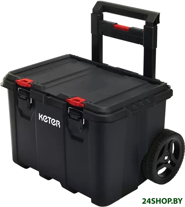 Ящик для инструментов Keter Stack'N'Roll Cart Black 17210777 Ящик для инструментов Keter Stack'N'Roll Cart Black 17210777