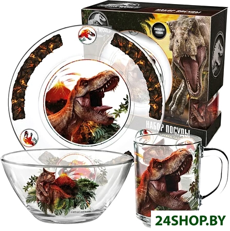 Столовый сервиз ND Play Мир юрского периода 297923 Столовый сервиз ND Play Мир юрского периода 297923