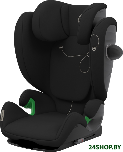 Детское автокресло Cybex Solution G i-Fix (moon black) Детское автокресло Cybex Solution G i-Fix (moon black)