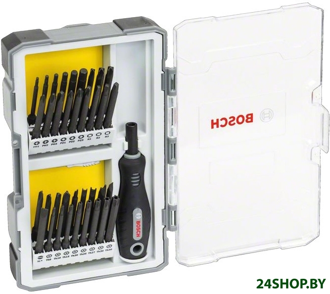 Набор отвертка с битами Bosch 2607017320 (37 предметов) Набор отвертка с битами Bosch 2607017320 (37 предметов)