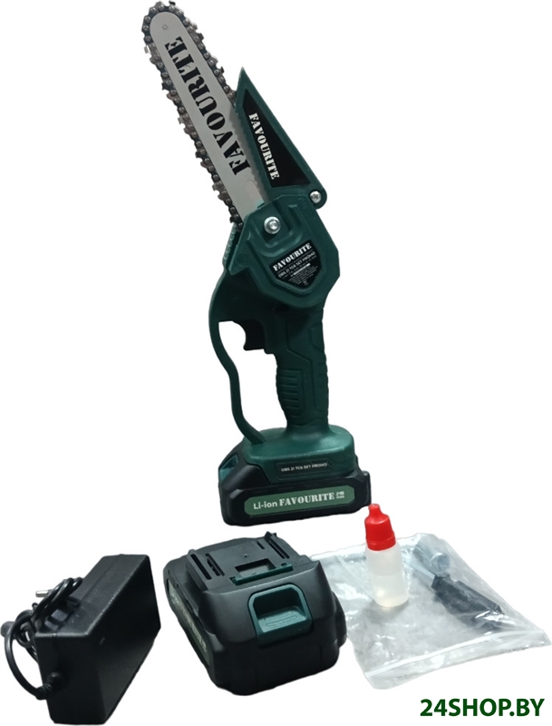 Аккумуляторная пила Favourite OBS 21 TG6 Set Promo (с 2-мя АКБ 1.5Ач) Аккумуляторная пила Favourite OBS 21 TG6 Set Promo (с 2-мя АКБ 1.5Ач)