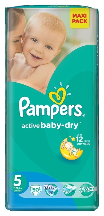 Подгузники Pampers Active Baby-Dry 5 (11-18 кг) 64 шт Подгузники Pampers Active Baby-Dry 5 (11-18 кг) 64 шт