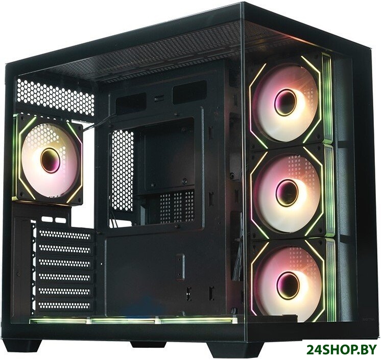 Корпус XASTRA QW500 7ARGB-C10-UC (черный) Корпус XASTRA QW500 7ARGB-C10-UC (черный)