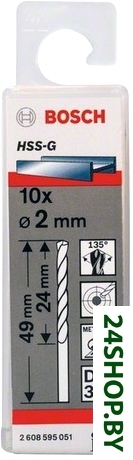 Набор оснастки Bosch 2608595051 (10 предметов) Набор оснастки Bosch 2608595051 (10 предметов)
