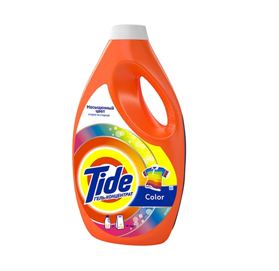 Гель для стирки Tide Color 2.47л Гель для стирки Tide Color 2.47л