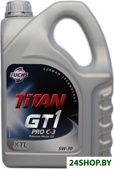 Моторное масло Fuchs Titan GT1 Pro C-3 5W-30 4л Моторное масло Fuchs Titan GT1 Pro C-3 5W-30 4л