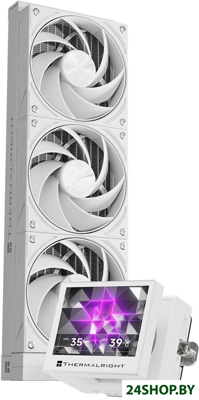 Система жидкостного охлаждения для процессора Thermalright Stream Vision 360 (белый) Система жидкостного охлаждения для процессора Thermalright Stream Vision 360 (белый)