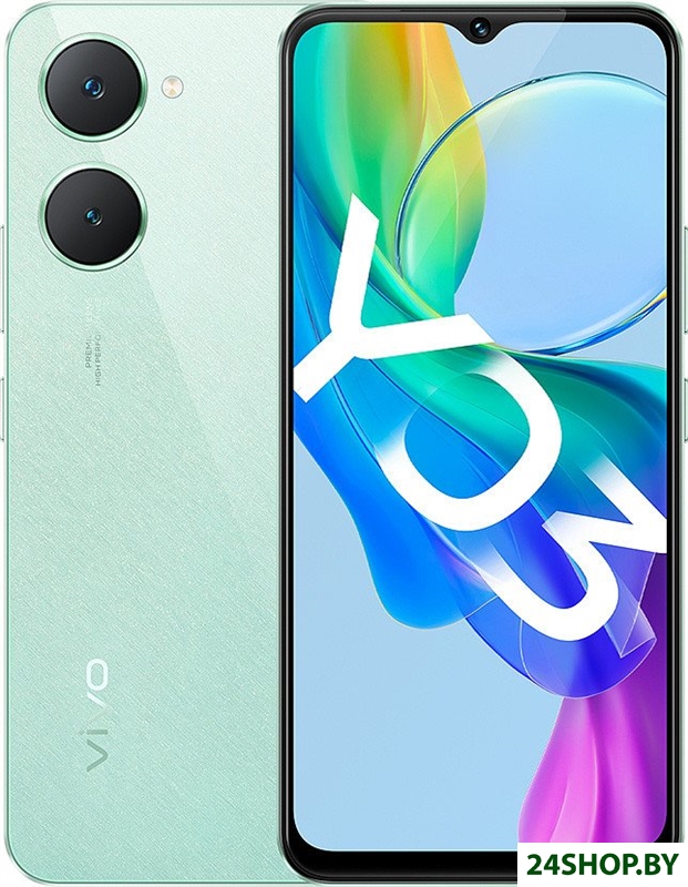 Смартфон Vivo Y03 4GB/128GB международная версия (мятный зеленый) Смартфон Vivo Y03 4GB/128GB международная версия (мятный зеленый)