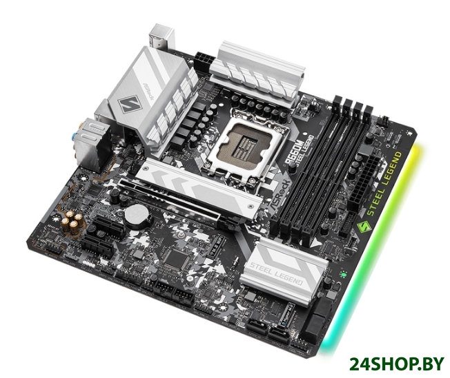 Материнская плата ASRock B660M Steel Legend Материнская плата ASRock B660M Steel Legend