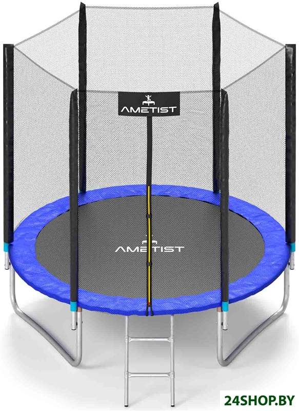 Батут Ametist Basic 252 см - 8ft (синий) Батут Ametist Basic 252 см - 8ft (синий)