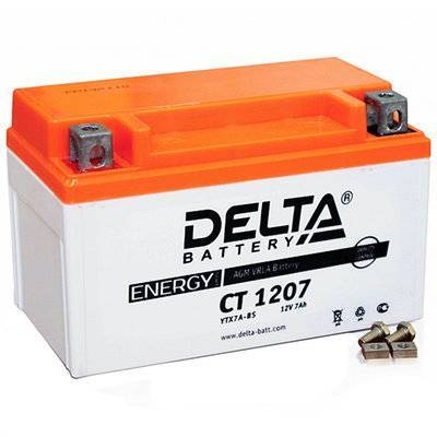 Аккумулятор Delta CT 1207 (7 А/ч) Аккумулятор Delta CT 1207 (7 А/ч)