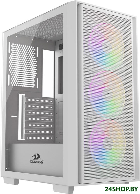 Корпус Redragon Paktis3 (белый) Корпус Redragon Paktis3 (белый)