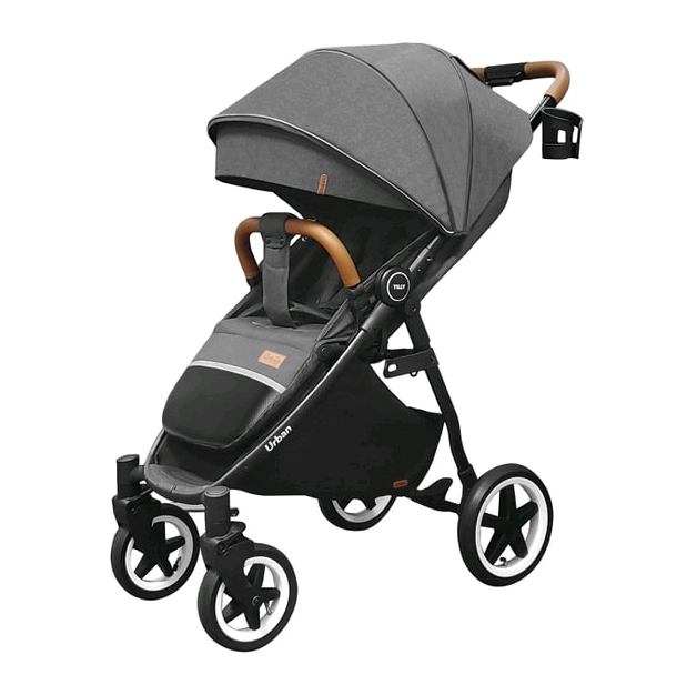 Детская прогулочная коляска Baby Tilly Urban AIR T-167 Black Детская прогулочная коляска Baby Tilly Urban AIR T-167 Black