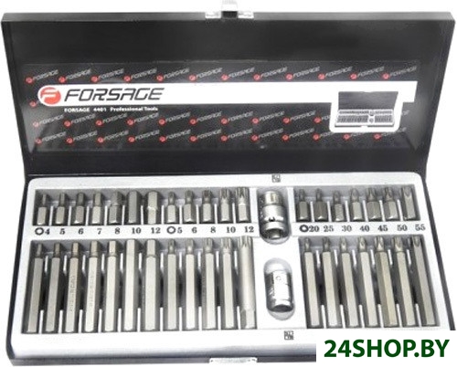 Набор бит FORSAGE F-4401C (40 предметов) Набор бит FORSAGE F-4401C (40 предметов)
