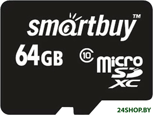 Карта памяти Smart Buy microSDXC SB64GBSDCL10-00LE 64GB Карта памяти Smart Buy microSDXC SB64GBSDCL10-00LE 64GB