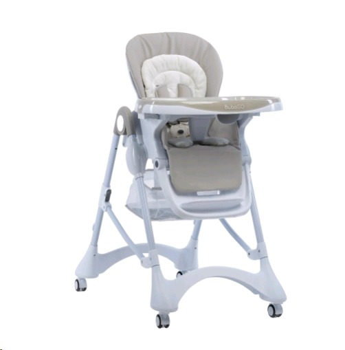 Стульчик для кормления Bubago Pablo light grey Стульчик для кормления Bubago Pablo light grey