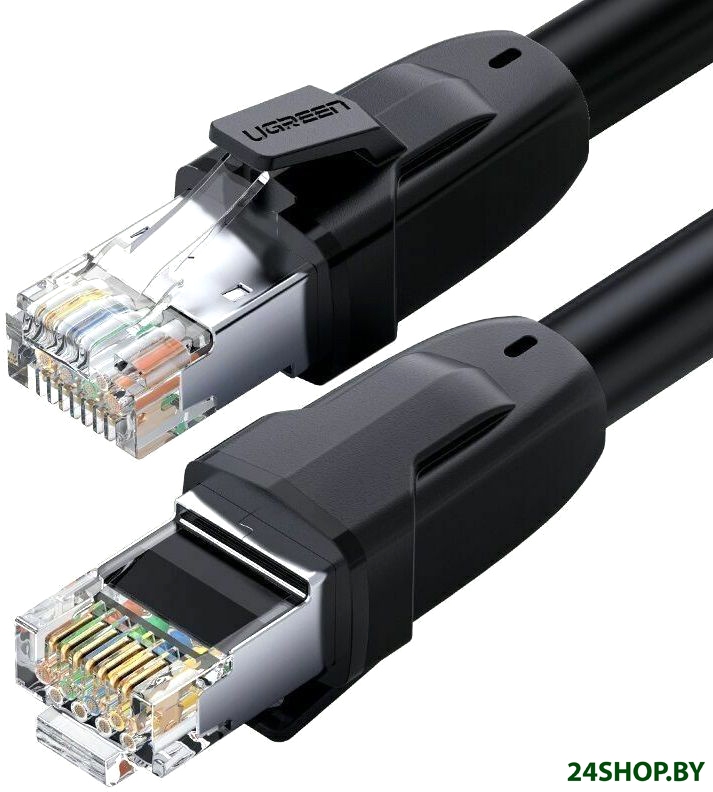 Кабель Ugreen NW121 70172 RJ45 - RJ45 (5 м, черный) Кабель Ugreen NW121 70172 RJ45 - RJ45 (5 м, черный)