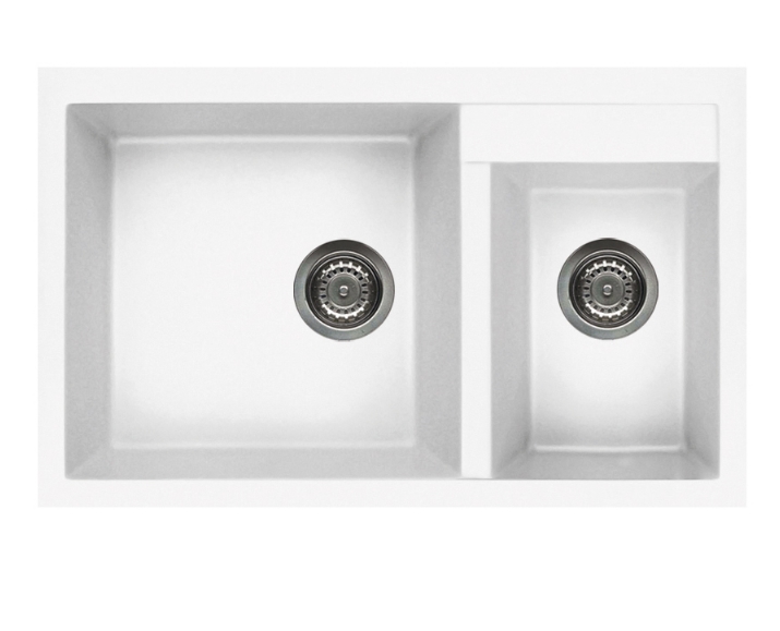 Кухонная мойка Elleci Quadra 440 White K96 Кухонная мойка Elleci Quadra 440 White K96