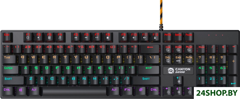 Клавиатура Canyon Deimos GK-4 CND-SKB4-RU Клавиатура Canyon Deimos GK-4 CND-SKB4-RU