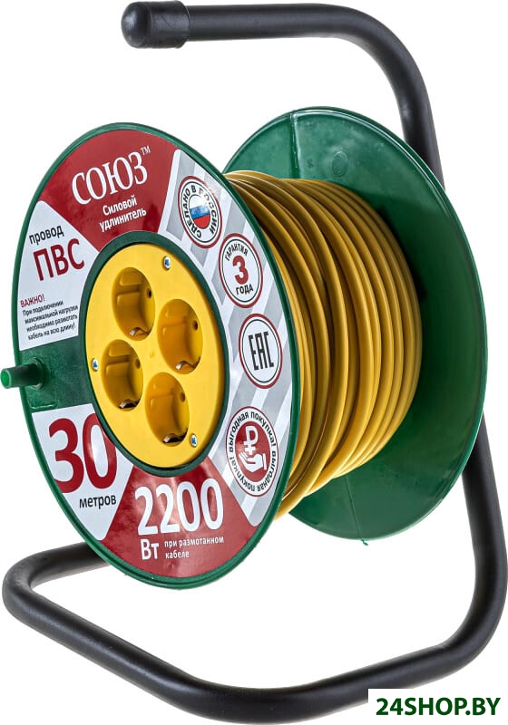Удлинитель на катушке СОЮЗ 481S-3403 Удлинитель на катушке СОЮЗ 481S-3403