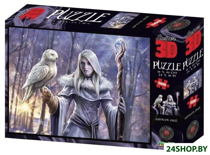 Пазл Prime 3D Super 3D. Зимняя сова Пазл Prime 3D Super 3D. Зимняя сова