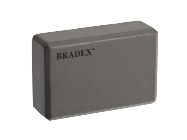 Блок для йоги BRADEX SF 0407 (серый) Блок для йоги BRADEX SF 0407 (серый)