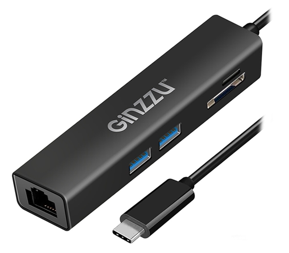 USB-хаб Ginzzu GR-568UB USB-хаб Ginzzu GR-568UB