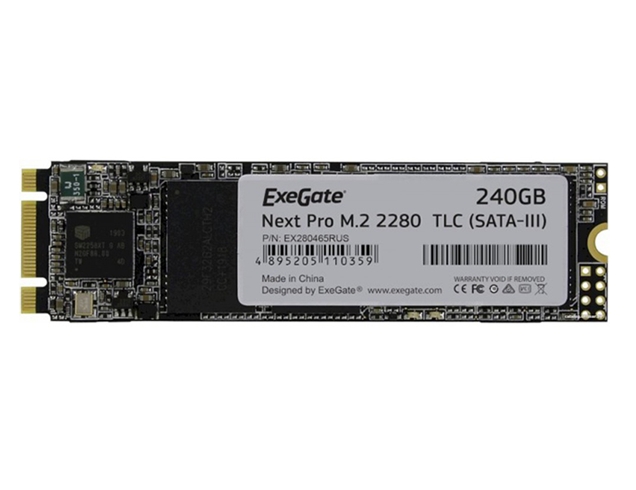 SSD ExeGate Next Pro 240GB EX280465RUS SSD ExeGate Next Pro 240GB EX280465RUS