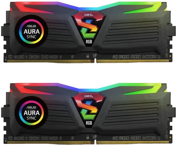 Оперативная память GeIL Super Luce RGB SYNC 16ГБ DDR4 3200 МГц GLS416GB3200C22SC Оперативная память GeIL Super Luce RGB SYNC 16ГБ DDR4 3200 МГц GLS416GB3200C22SC