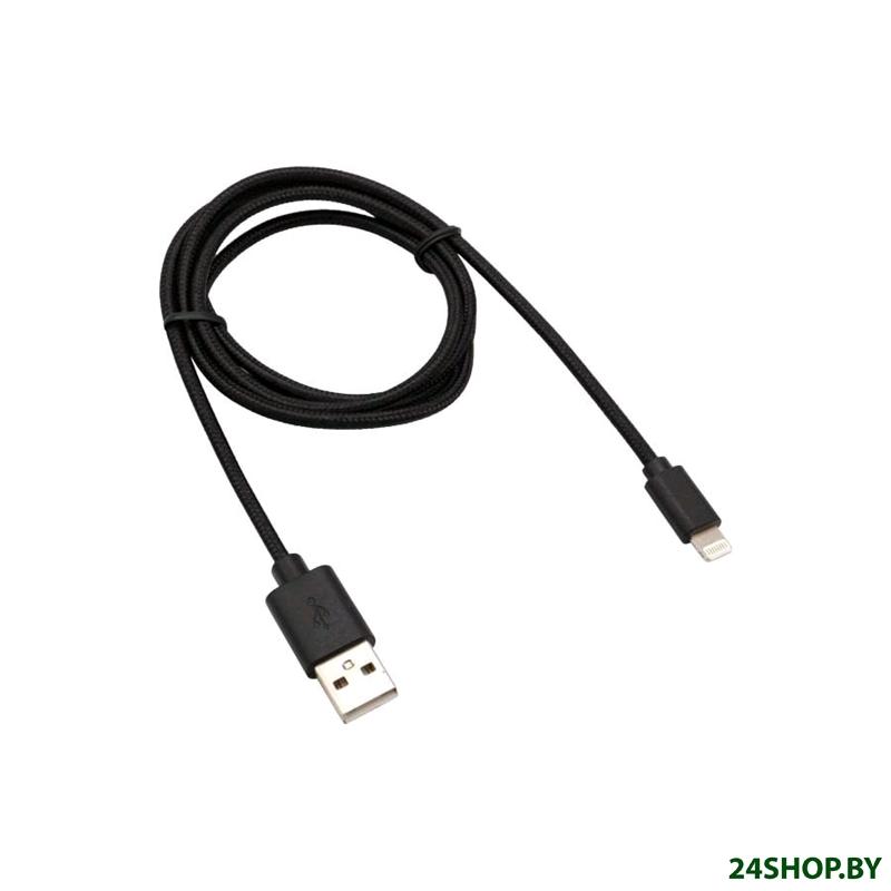 Кабель Rexant 18-7055 USB Type-A - Lightning (1 м, черный) Кабель Rexant 18-7055 USB Type-A - Lightning (1 м, черный)