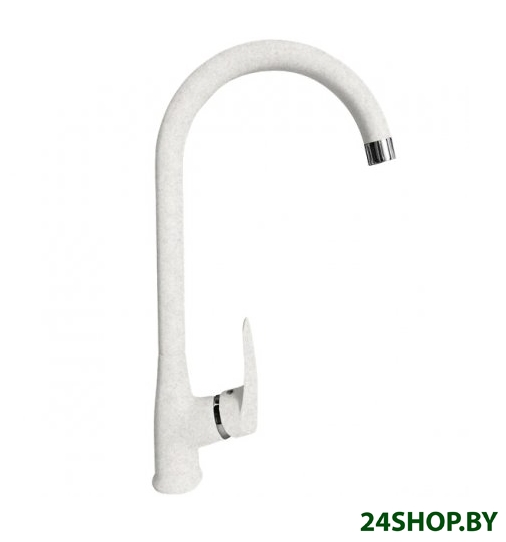 Смеситель GranFest Quarz GF-Z3424 (белый) Смеситель GranFest Quarz GF-Z3424 (белый)
