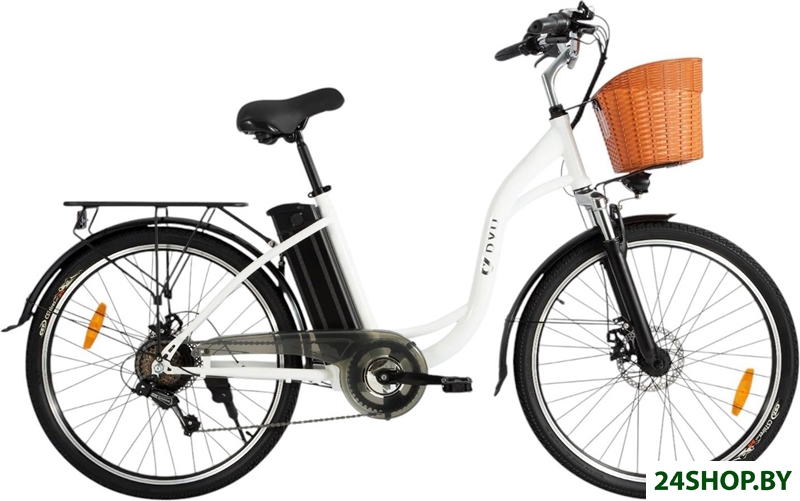 Электровелосипед DYU C6 250W (белый) Электровелосипед DYU C6 250W (белый)