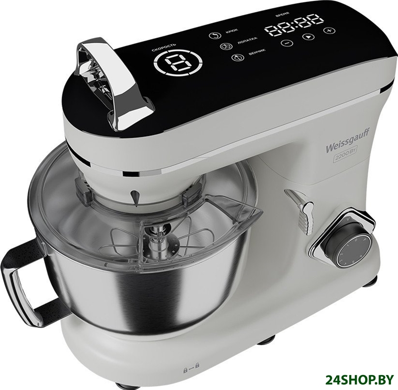 Планетарный миксер Weissgauff WSM 228 PDW Touch Screen Pro Планетарный миксер Weissgauff WSM 228 PDW Touch Screen Pro