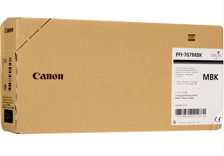 Картридж для принтера Canon PFI-707 MBK Картридж для принтера Canon PFI-707 MBK