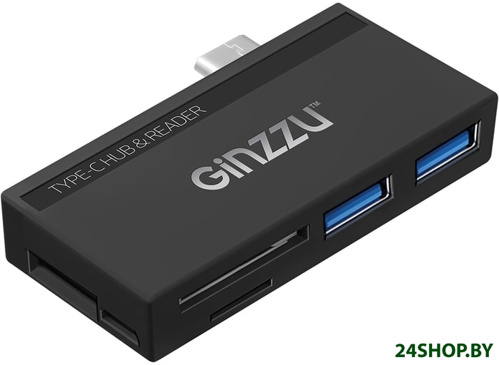 USB-хаб Ginzzu GR-864UB USB-хаб Ginzzu GR-864UB