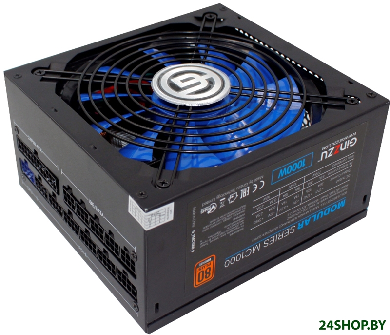 Блок питания Ginzzu MC1000 Блок питания Ginzzu MC1000