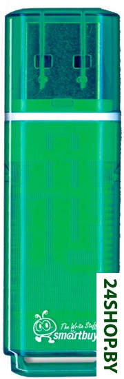 Флеш-память SmartBuy Glossy 16Gb Green (SB16GBGS-G) Флеш-память SmartBuy Glossy 16Gb Green (SB16GBGS-G)