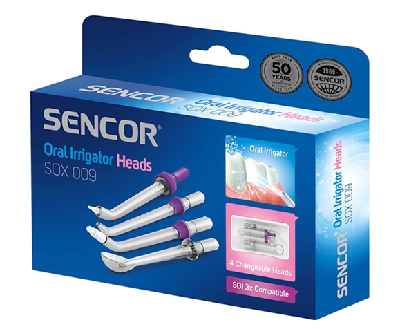 Сменная насадка Sencor SOX 009 (4 шт) Сменная насадка Sencor SOX 009 (4 шт)