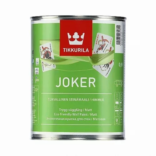 Краска Tikkurila Joker 9 л. (базис A) Краска Tikkurila Joker 9 л. (базис A)
