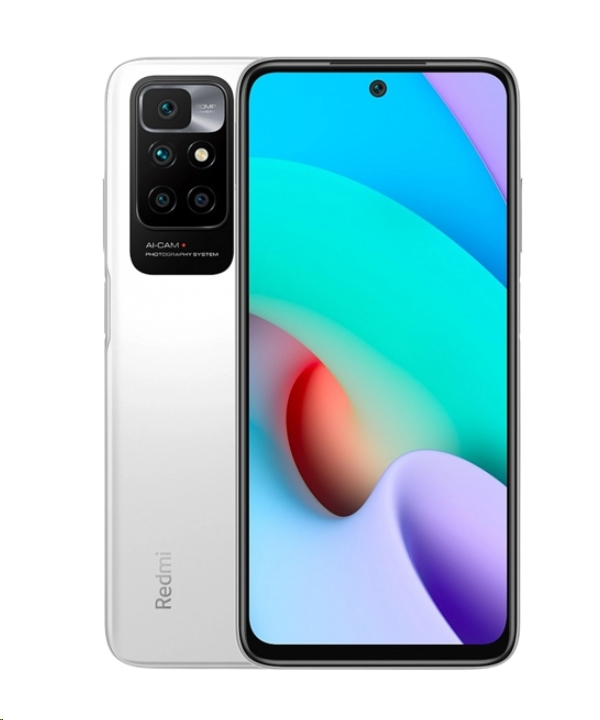 Смартфон Xiaomi Redmi 10 2022 6GB/128GB международная версия (белая галька) Смартфон Xiaomi Redmi 10 2022 6GB/128GB международная версия (белая галька)