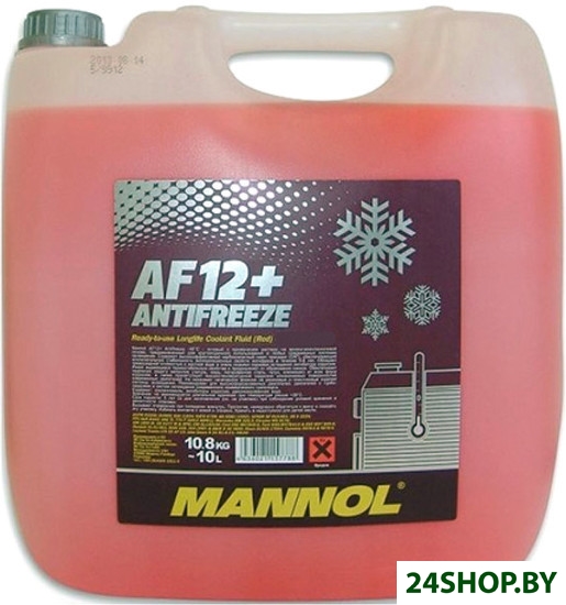 Антифриз Mannol Antifreeze AF12+ 10л Антифриз Mannol Antifreeze AF12+ 10л