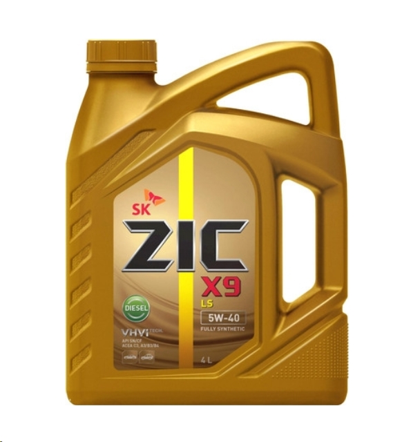 Моторное масло ZIC X9 LS DIESEL 5W-40 4л Моторное масло ZIC X9 LS DIESEL 5W-40 4л