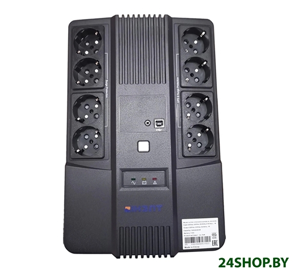 Источник бесперебойного питания IНЭЛТ Alpha 1K Schuko-8 IN1050-AL-SCH8-KS Источник бесперебойного питания IНЭЛТ Alpha 1K Schuko-8 IN1050-AL-SCH8-KS