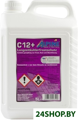 Антифриз Alpine Antifreeze C12 Plus 5л Антифриз Alpine Antifreeze C12 Plus 5л