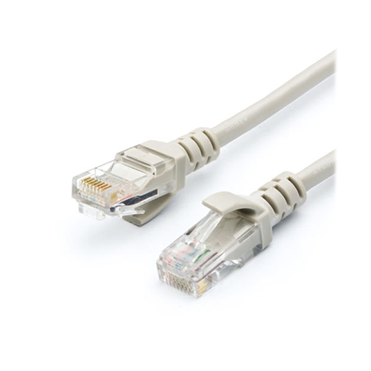 Кабель ATcom RJ45 cat.5e UTP Grey (АТ4965) Кабель ATcom RJ45 cat.5e UTP Grey (АТ4965)