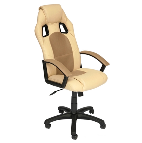 Кресло TetChair Driver (бежевый/бронзовый) Кресло TetChair Driver (бежевый/бронзовый)
