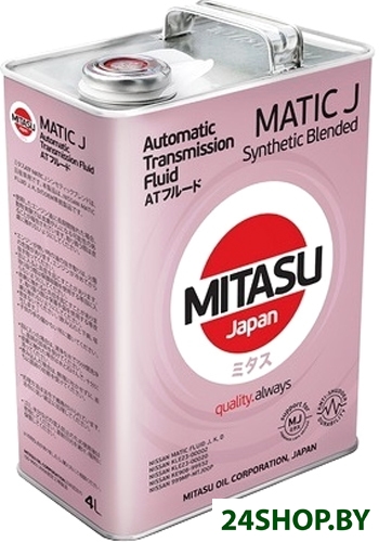 Трансмиссионное масло Mitasu MJ-333 ATF MATIC J 4л Трансмиссионное масло Mitasu MJ-333 ATF MATIC J 4л