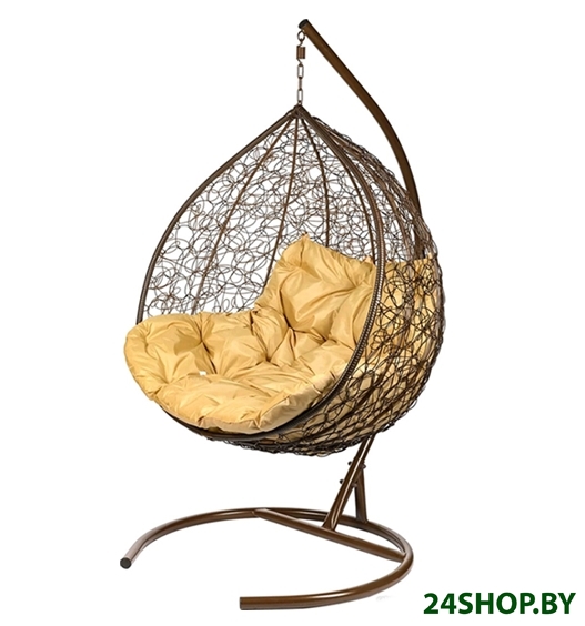 Подвесное кресло BiGarden Gemini (коричневый/бежевый) Подвесное кресло BiGarden Gemini (коричневый/бежевый)